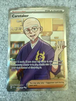 Caretaker #203/167 - Twilight Masquerade - Ultra Rare- Pokemon TCG NM - Image 1