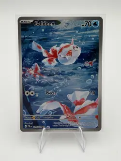 Goldeen 087/084: Pokemon TCG Pitch Black Illustration Rare IR NM - Image 1
