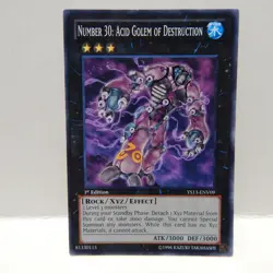Yu-Gi-Oh! Number 30: Acid Golem Of Destruction - Image 1