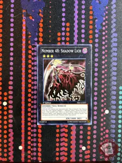 Number 48: Shadow Lich PRIO-EN097 Common Primal Origin Yu-Gi-Oh 1st Edition LP - Image 1