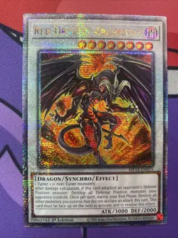 Red Dragon Archfiend (Quarter Century Secret Rare) (MP24) YU-GI-OH Near Mint - Image 1
