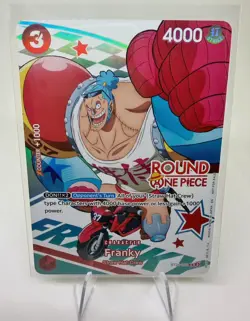 Round 1 Franky English One Piece Promo ST21-011 Ship Next Day - Image 1