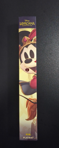 Disney Lorcana Park Exclusive - Iconic Mickey & Minnie Foil Playmat Rare - Image 1