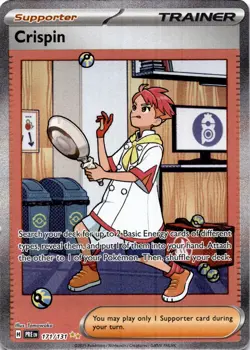 Pokemon Crispin 171/131 Prismatic Evolutions Special Illustration Rare NM - Image 1