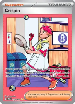 Pokemon TCG - Crispin 171/131 -Prismatic Evolutions Special Illustration Rare - Image 1
