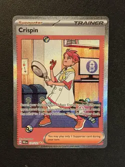 Crispin 171/131 Sv: Prismatic Evolutions Pokemon TCG Special Illustration Rare - Image 1