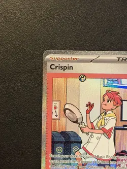 Crispin 171/131 Sv: Prismatic Evolutions Pokemon TCG Special Illustration Rare - Image 3