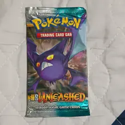 34 packs of Pokemon TCG HS Unleashed Booster Pack 10 Cards English Standard Size - Image 3