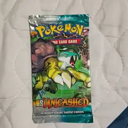 34 packs of Pokemon TCG HS Unleashed Booster Pack 10 Cards English Standard Size - Image 4