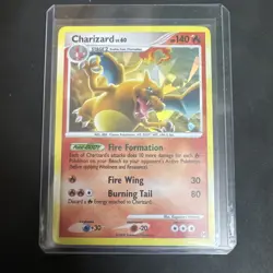 2009 Charizard 1/99 Platinum Arceus Cracked Ice Holo Rare Pokemon Card TCG NM - Image 1