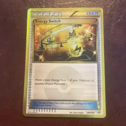 Energy Switch 109/108 Secret Rare Pokemon TCG 2015 XY Roaring Skies - Image 1