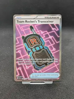 Pokemon Card Team Rocket’s Transceiver 263/217 Ascended Heroes Full Art MINT! - Image 1