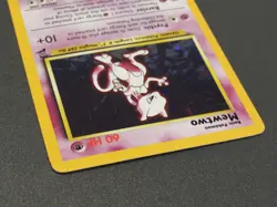 1999 Mewtwo Holo Pokemon TCG Card Base Set 2 WOTC 10/130 Vintage LP/NM - Image 3