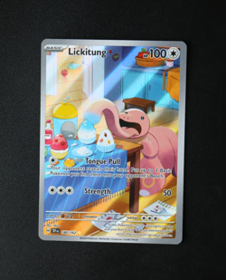Pokemon Card TCG - Lickitung 180/162 Temporal Forces - Illustration Rare - NM ⭐ - Image 1