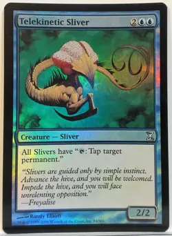 Telekinetic Sliver Time Spiral #84 Foil NM MTG Near Mint - Image 1