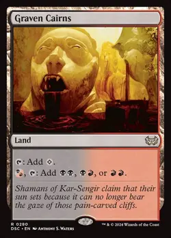Graven Cairns- Duskmourn: House of Horror Commander Regular MTG-NM - Image 1