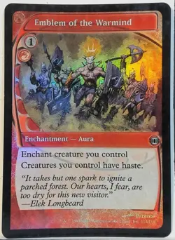 Emblem of the Warmind Future Sight FOIL #112 MTG LP Light Play - Image 1