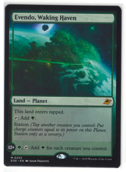 MTG Evendo, Waking Haven Edge of Eternities EOE #253 mythic NM $SALE$! - Image 1