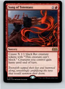 Magic the Gathering Song of Totentanz Wilds of Eldraine MTG Free Shipping! - Image 1