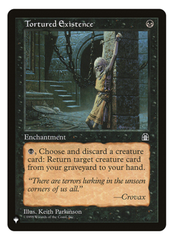 MTG - 1 x Tortured Existence - Enchantment - The List: Stronghold (STH) - M/NM - Image 1