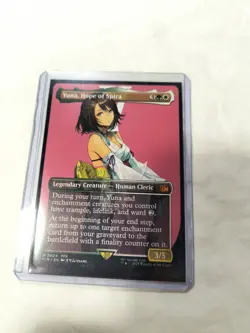 Yuna, Hope of Spira Borderless Final Fantasy M 404 Magic The Gathering - Image 5