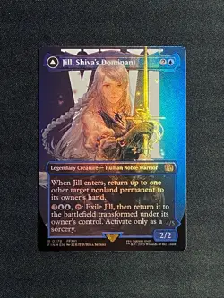 Jill, Shiva’s Dominant Borderless Foil R 0378 Final Fantasy FIN MTG NM+ - Image 1