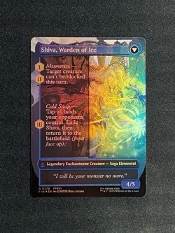 Jill, Shiva’s Dominant Borderless Foil R 0378 Final Fantasy FIN MTG NM+ - Image 2