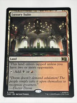 Luxury Suite R MTG Marvel Super Heroes 252 NM - Image 1