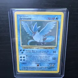 Pokemon TCG Articuno Holo Rare Unlimited MP Legendary Collection - Image 1