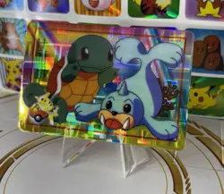 Pokemon Sticker Rare Vintage Vending Machine Holo prism Art Nostalgia Collection - Image 2