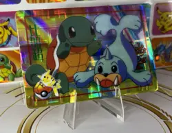 Pokemon Sticker Rare Vintage Vending Machine Holo prism Art Nostalgia Collection - Image 4