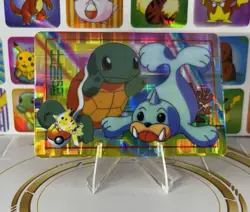 Pokemon Sticker Rare Vintage Vending Machine Holo prism Art Nostalgia Collection - Image 5