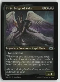 Firja, Judge of Valor (Foil Etched) LP 105 March of the Machine MTG - Image 1