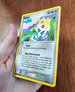 Pokemon TCG Togepi EX Team Rocket Returns 50/109 uncommon 2004 NM - Image 5