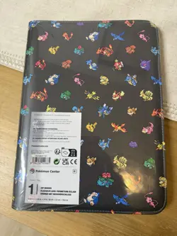 Pokemon TCG: Pokemon Pixel Zip Binder | Pokemon Center Exclusive In Hand - Image 1