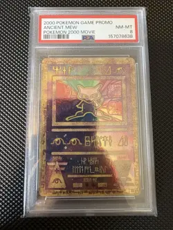 PSA 8 Pokemon Ancient Mew 2000 Movie Promo - Image 1