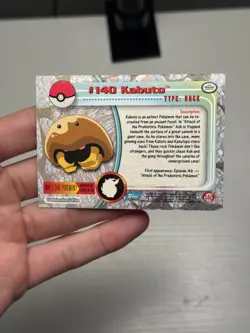2000 Topps Kabuto Pokemon TV Animation Edition Foil #140 - Image 3