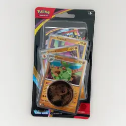 Pokemon Chaos Rising Mega Evolution Blister Booster Pack Flygon Coin - Image 1