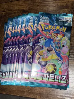 Pokemon TCG Battle Parters Booster Pack Korean - Image 1