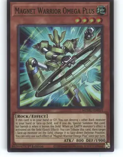 Magnet Warrior Omega Plus MZMU-EN054 Maze of Muertos Yu-Gi-Oh 1st Edition NM - Image 1