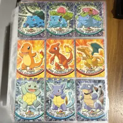 Topps Pokemon Topps Series 1 Set Lot 75 Cards 1999 English - Image 1
