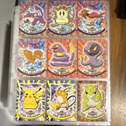 Topps Pokemon Topps Series 1 Set Lot 75 Cards 1999 English - Image 3