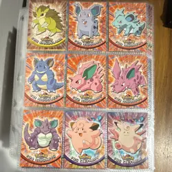 Topps Pokemon Topps Series 1 Set Lot 75 Cards 1999 English - Image 4