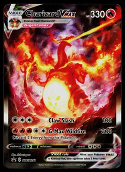 Pokemon Card - Charizard VMAX Sword & Shield Promo SWSH261 Holo - Image 1