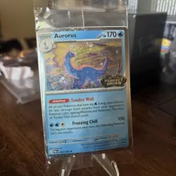 Pokemon TCG Aurorus 024/088 Perfect Order STAMPED Promo Card Holo Sealed English - Image 1