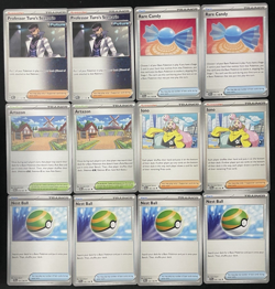 Pokemon Card Trainer Lot - 12 Cards - Near Mint - Great for Meta Deckbuilding! - Image 1
