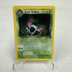 Pokemon Dark Golbat Holo TCG Card 7/82 Team Rocket LP - Image 1