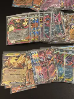 Pokemon TCG 163 Card Lot Of EX Double Rare Pokemon Cards MINT Charizard Gengar - Image 2