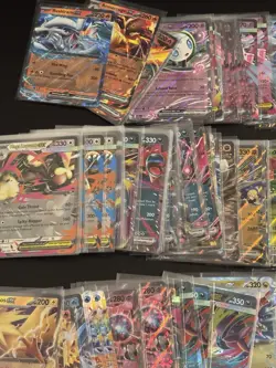Pokemon TCG 163 Card Lot Of EX Double Rare Pokemon Cards MINT Charizard Gengar - Image 5