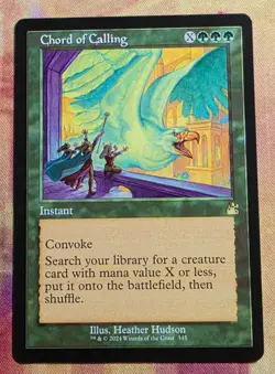 Chord of Calling (Retro Frame) MTG Ravnica Remastered (RVR) (NM) - Image 1